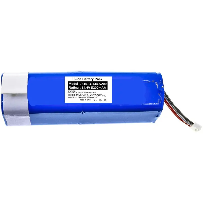 14.4V 5200mAh S10-Li-144-5200 진공청소기 교체용 배터리
