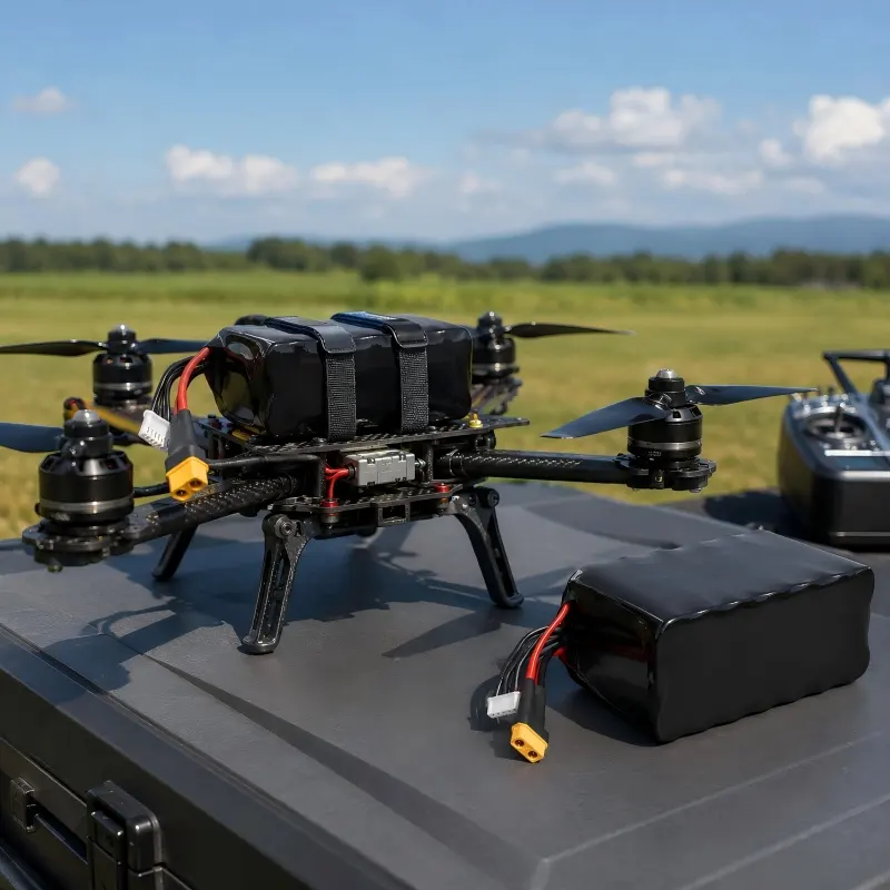 15000mAh 리튬이온 UAV 배터리 사용, 비행 시간을 연장할 수 있도록 설계되었습니다