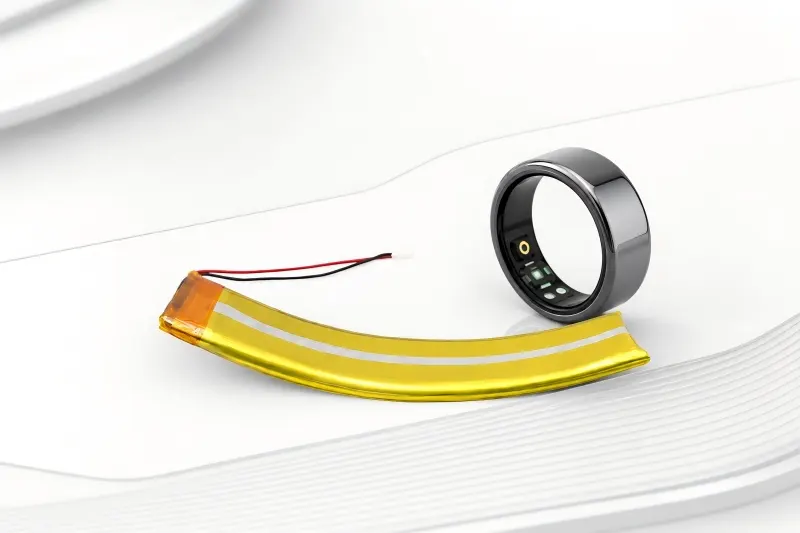 4030112 스마트 글라스용 1800mAh 3.7V 곡면 유연한 배터리