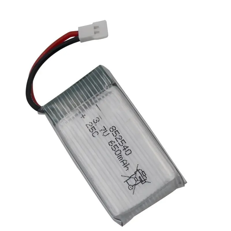 852540 고성능 3.7V 650mAh LiPo 배터리