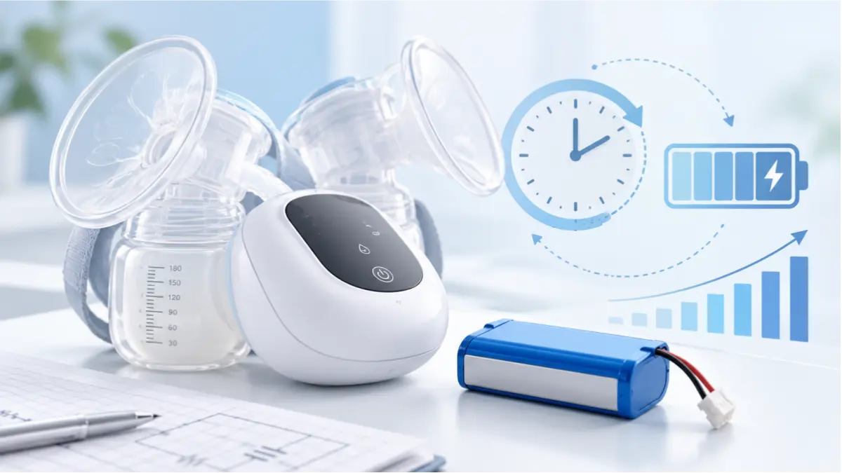 Breast pump battery life and capacity calculation guide