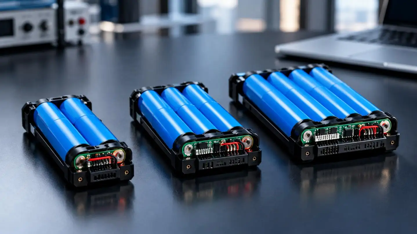 Cylindrical Battery Packs for Laptops